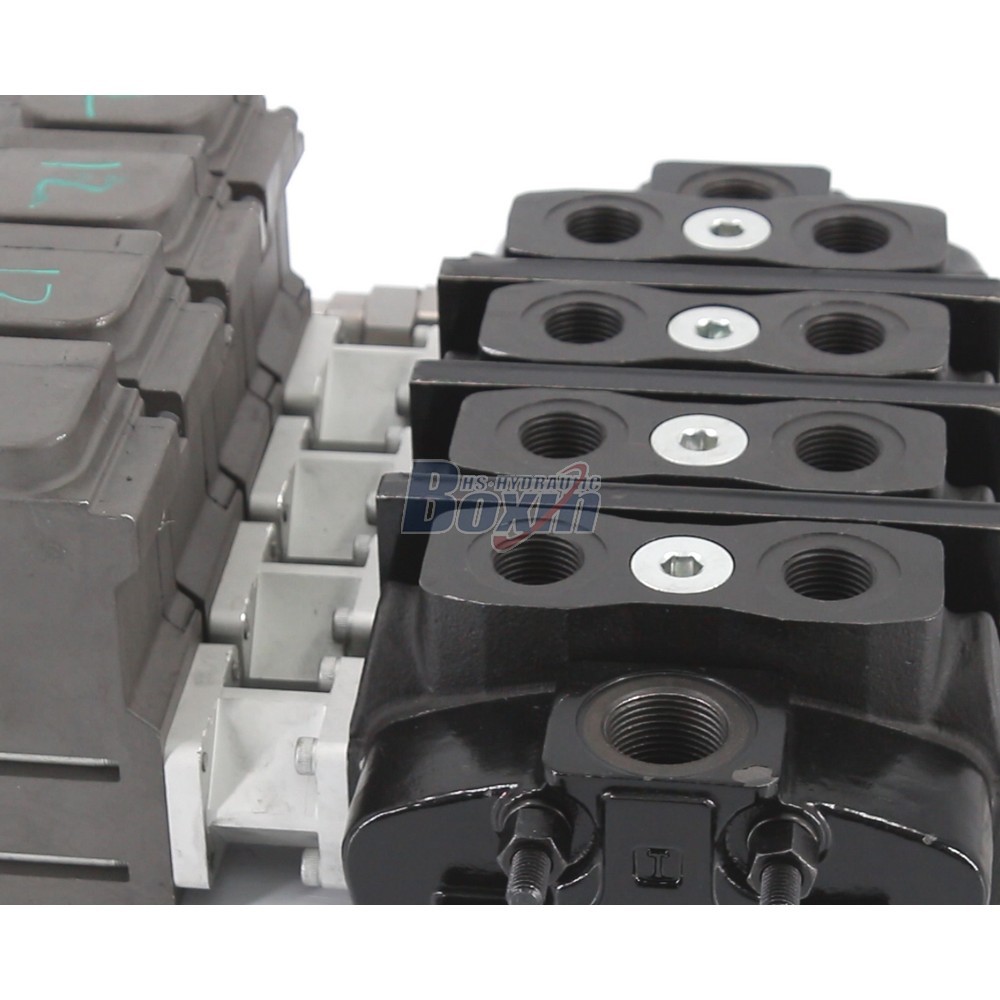 Strategic Partnership Opportunity for SD8EMA-4OT Electric Motor 4 Spool Sectional Directional Valve Distribution detail image